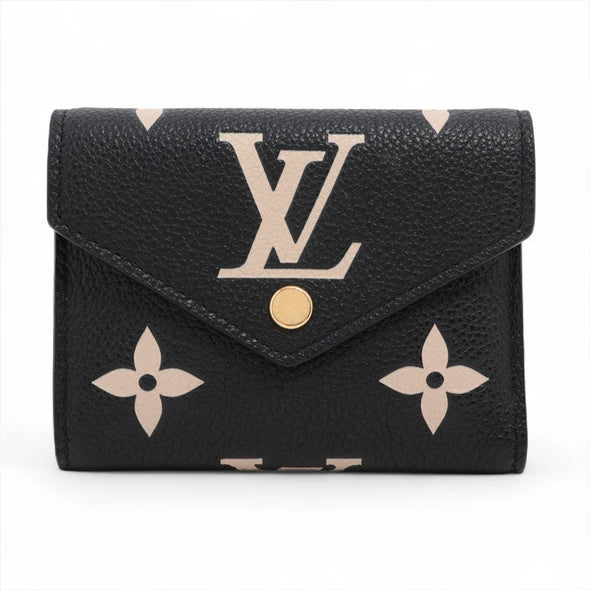 Louis Vuitton BiColour Monogram Empreinte Leather Victorine Wallet [Clearance Sale]