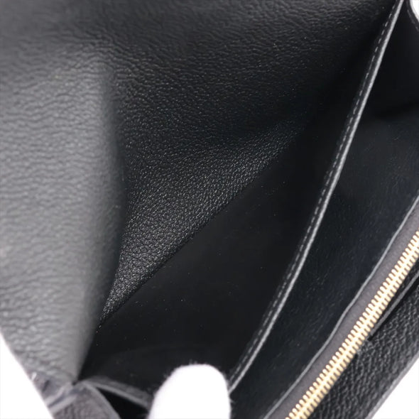 Louis Vuitton Black BiColour Monogram Empreinte Leather Victorine Wallet [Clearance Sale]