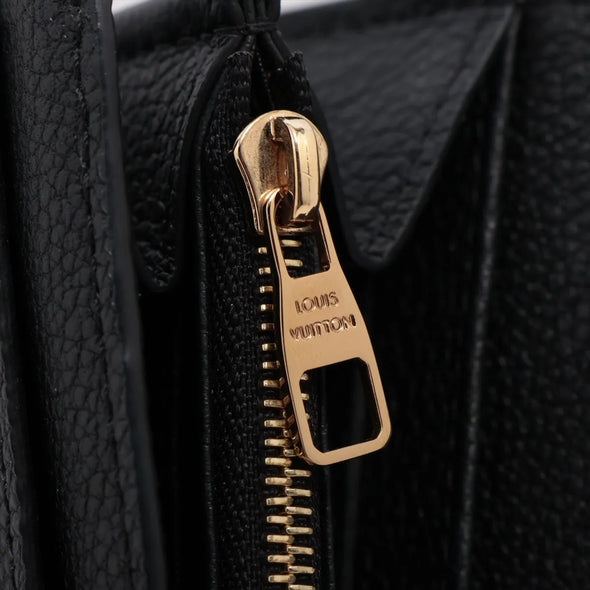 Louis Vuitton Black BiColour Monogram Empreinte Leather Victorine Wallet [Clearance Sale]