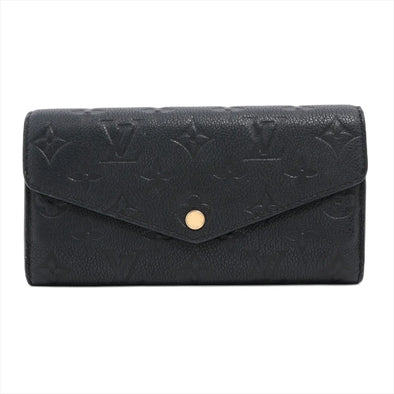 Louis Vuitton Black BiColour Monogram Empreinte Leather Victorine Wallet [Clearance Sale]