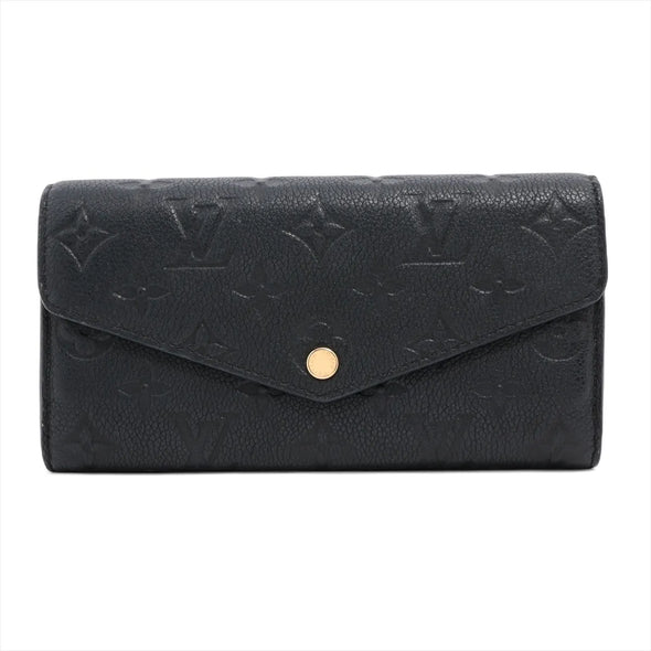 Louis Vuitton Black BiColour Monogram Empreinte Leather Victorine Wallet [Clearance Sale]