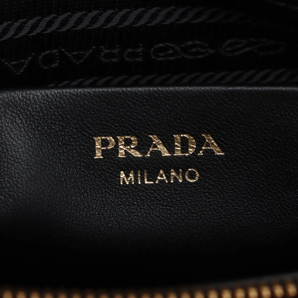 Prada Black Nappa Gaufre Leather Shopping Bag [Clearance Sale]