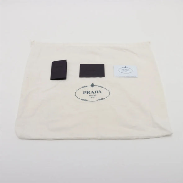 Prada Black Nappa Gaufre Leather Shopping Bag [Clearance Sale]