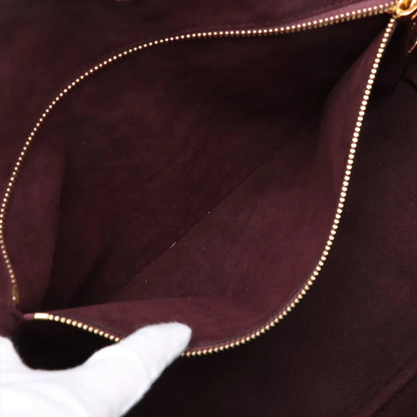 Louis Vuitton Beige Monogram Empreinte Leather Neverfull MM [Clearance Sale]