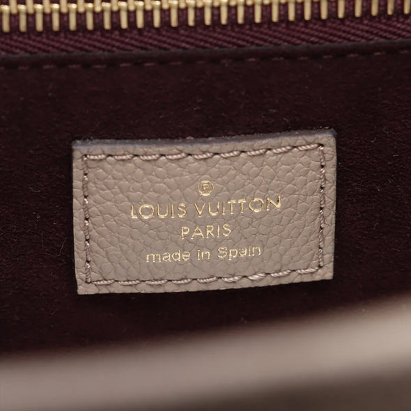Louis Vuitton Beige Monogram Empreinte Leather Neverfull MM [Clearance Sale]