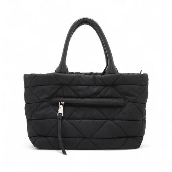 Prada Nero Re-Nylon Medium Padded Tote [Clearance Sale]