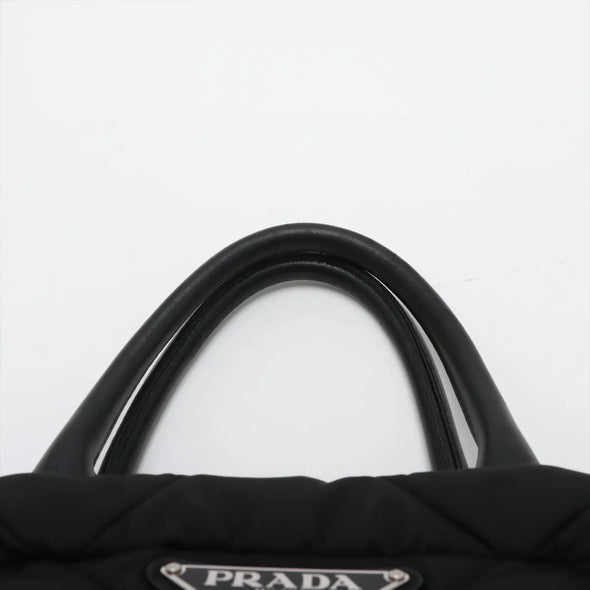 Prada Nero Re-Nylon Medium Padded Tote [Clearance Sale]