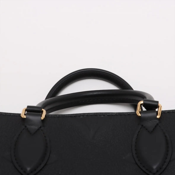 Louis Vuitton Black Monogram Empreinte Leather OnTheGo PM [Clearance Sale]