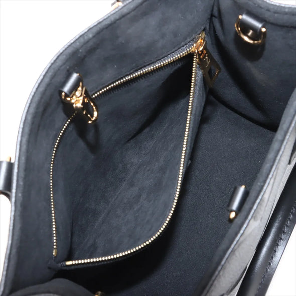 Louis Vuitton Black Monogram Empreinte Leather OnTheGo PM [Clearance Sale]