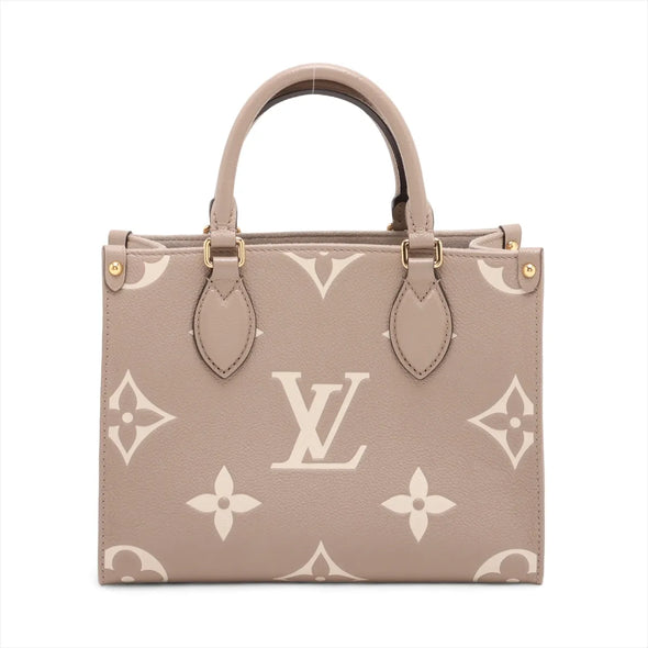 Louis Vuitton Bicolor Monogram Empreinte Leather OnTheGo PM [Clearance Sale]