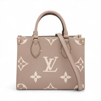Louis Vuitton Bicolor Monogram Empreinte Leather OnTheGo PM [Clearance Sale]