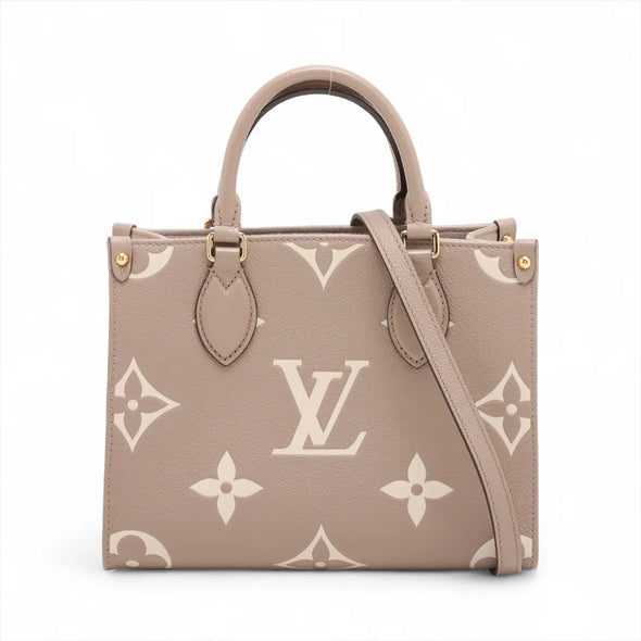 Louis Vuitton Bicolor Monogram Empreinte Leather OnTheGo PM [Clearance Sale]