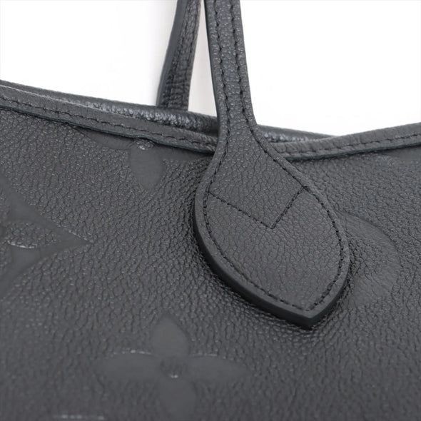 Louis Vuitton Noir Monogram Empreinte Leather Neverfull MM [Clearance Sale]