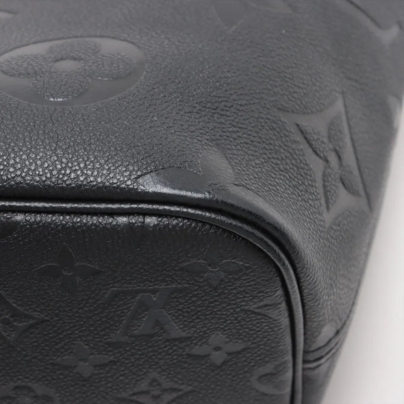 Louis Vuitton Noir Monogram Empreinte Leather Neverfull MM [Clearance Sale]