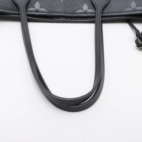Louis Vuitton Noir Monogram Empreinte Leather Neverfull MM [Clearance Sale]