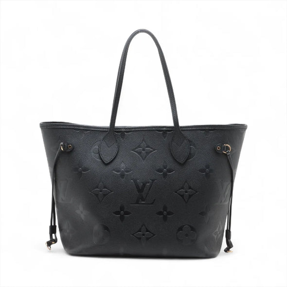 Louis Vuitton Noir Monogram Empreinte Leather Neverfull MM [Clearance Sale]