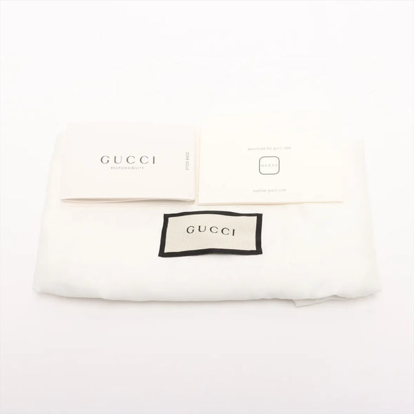 Gucci Black Leather GG Marmont Small Shoulder Bag [Clearance Sale]