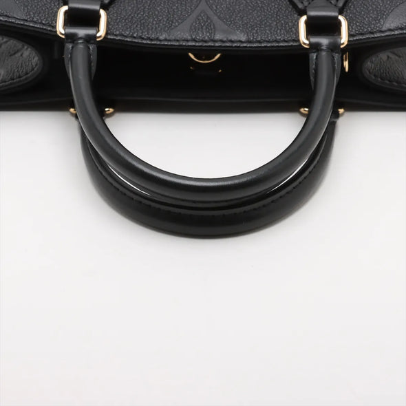 Louis Vuitton Black Monogram Empreinte Leather OnTheGo PM [Clearance Sale]