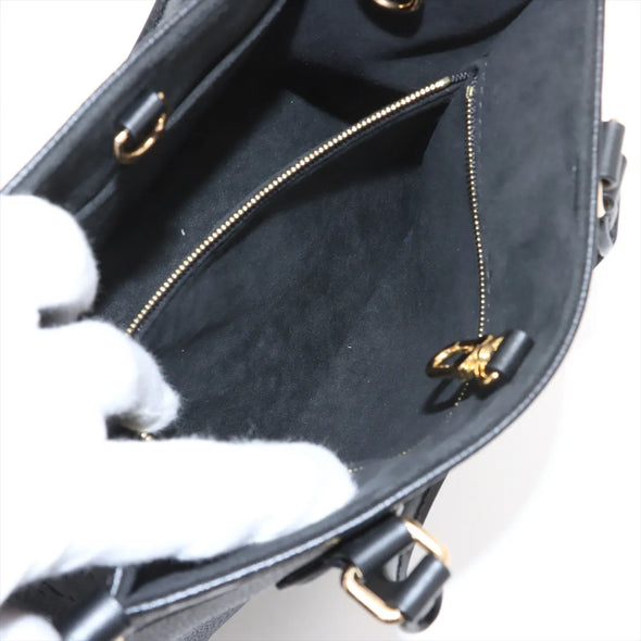 Louis Vuitton Black Monogram Empreinte Leather OnTheGo PM [Clearance Sale]