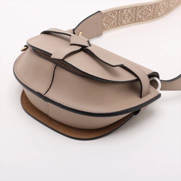 Loewe Beige Leather Mini Gate Bag [Clearance Sale]