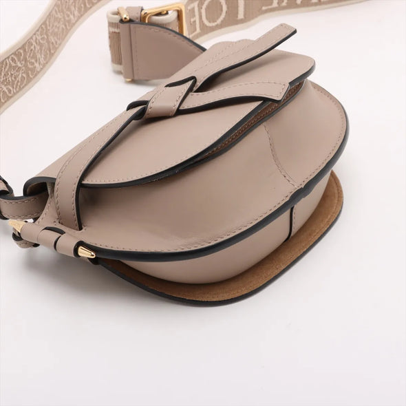 Loewe Beige Leather Mini Gate Bag [Clearance Sale]