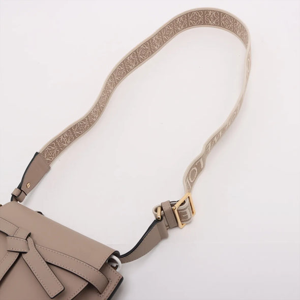 Loewe Beige Leather Mini Gate Bag [Clearance Sale]