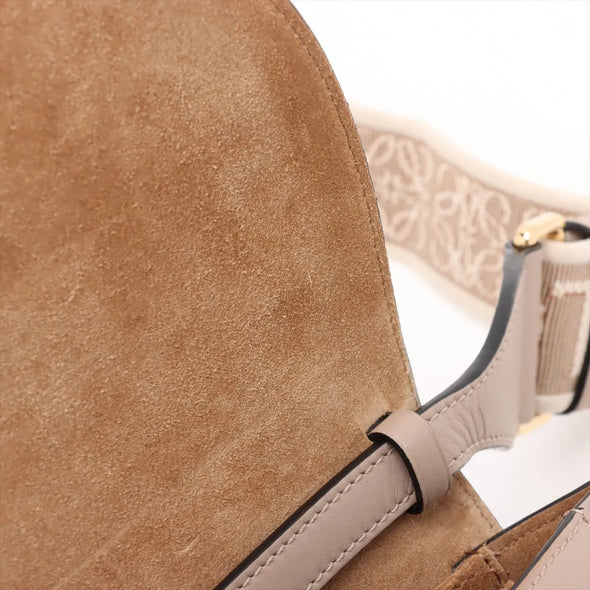 Loewe Beige Leather Mini Gate Bag [Clearance Sale]