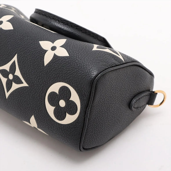 Louis Vuitton BiColour Monogram Empreinte Leather Nano Speedy [Clearance Sale]