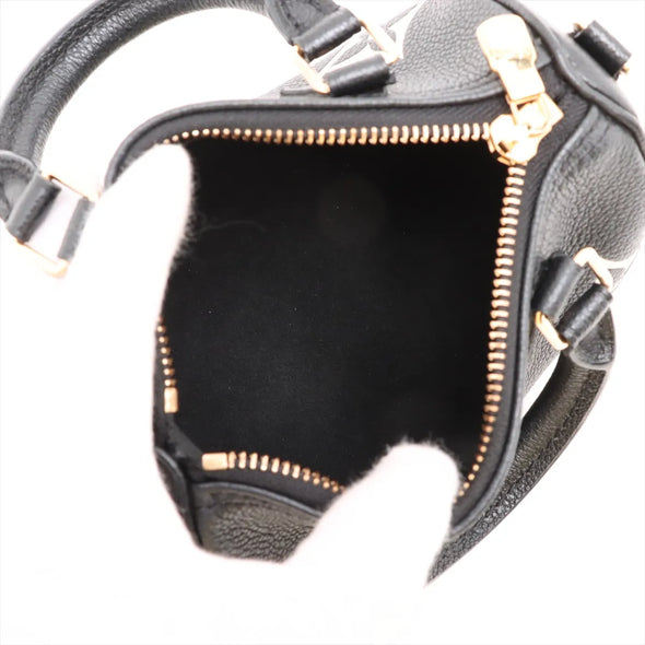 Louis Vuitton BiColour Monogram Empreinte Leather Nano Speedy [Clearance Sale]