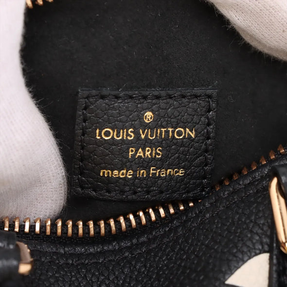 Louis Vuitton BiColour Monogram Empreinte Leather Nano Speedy [Clearance Sale]