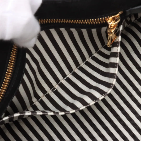 Prada Black Canapa Canvas Tote Bag [Clearance Sale]