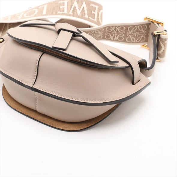 Loewe Beige Leather Mini Gate Bag [Clearance Sale]