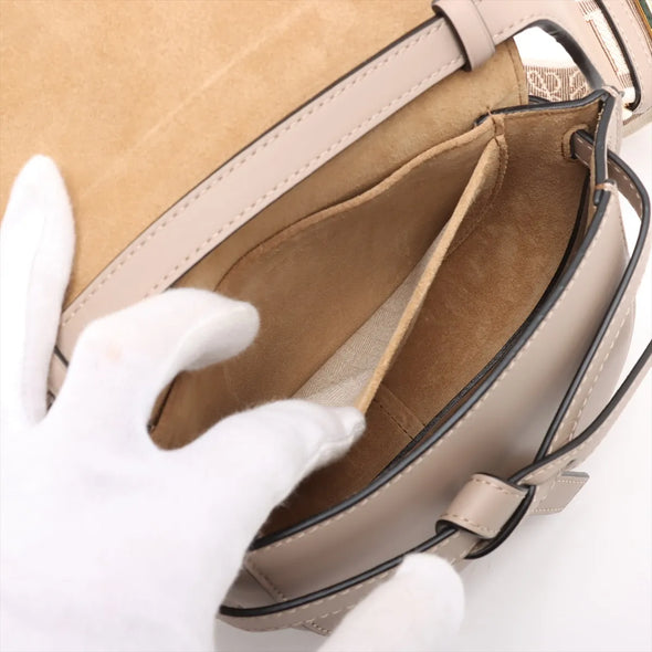 Loewe Beige Leather Mini Gate Bag [Clearance Sale]