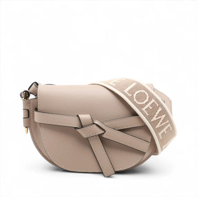 Loewe Beige Leather Mini Gate Bag [Clearance Sale]