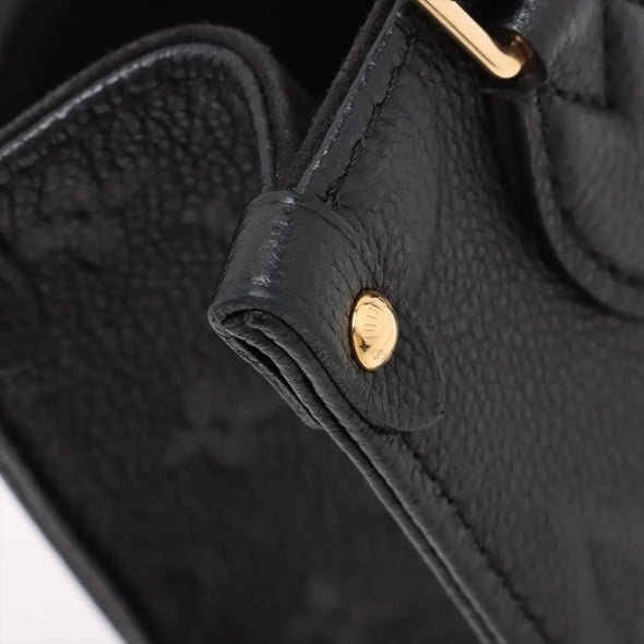 Louis Vuitton Noir Monogram Empreinte Leather OnTheGo BB [Clearance Sale]
