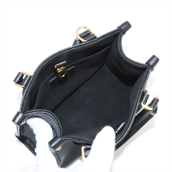 Louis Vuitton Noir Monogram Empreinte Leather OnTheGo BB [Clearance Sale]