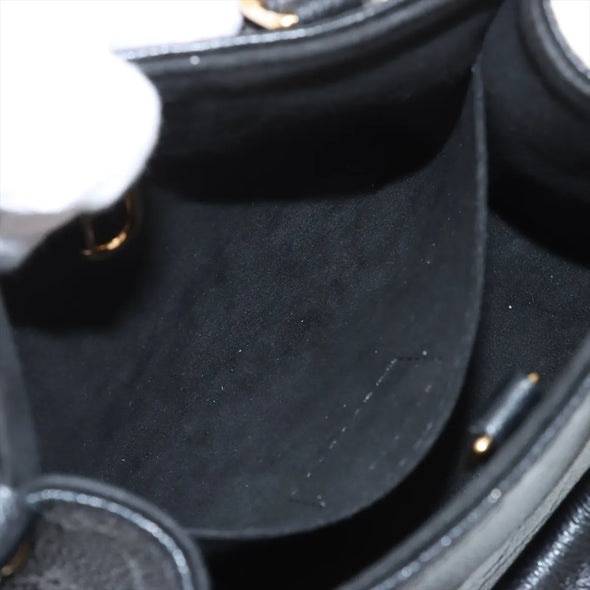 Louis Vuitton Noir Monogram Empreinte Leather OnTheGo BB [Clearance Sale]