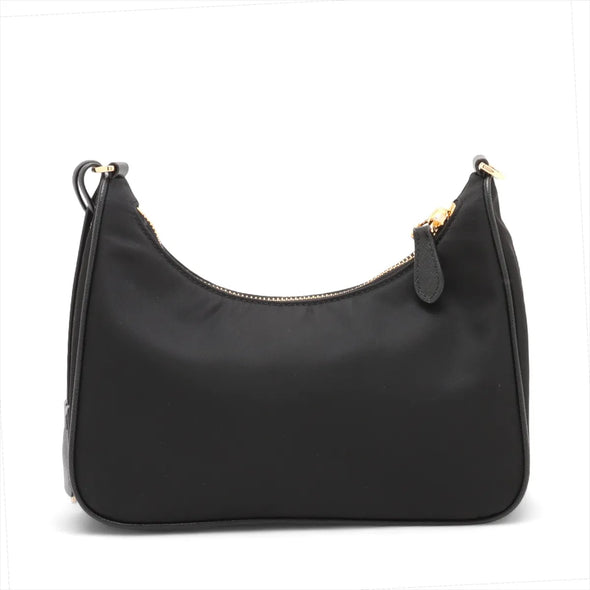 Prada Black Re-Edition 2005 Re-Nylon Shoulder Bag [Clearance Sale]