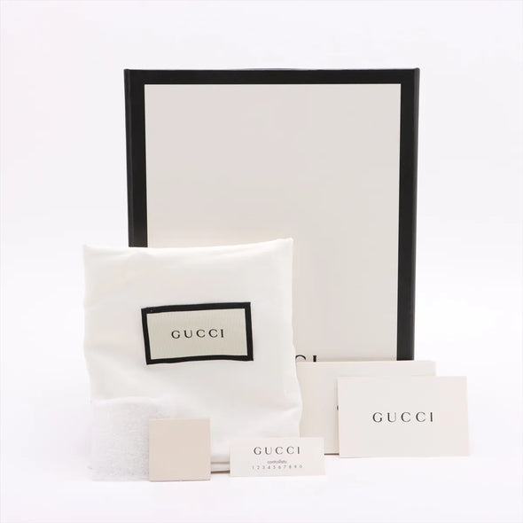 Gucci White Leather GG Marmont Small Shoulder Bag [Clearance Sale]