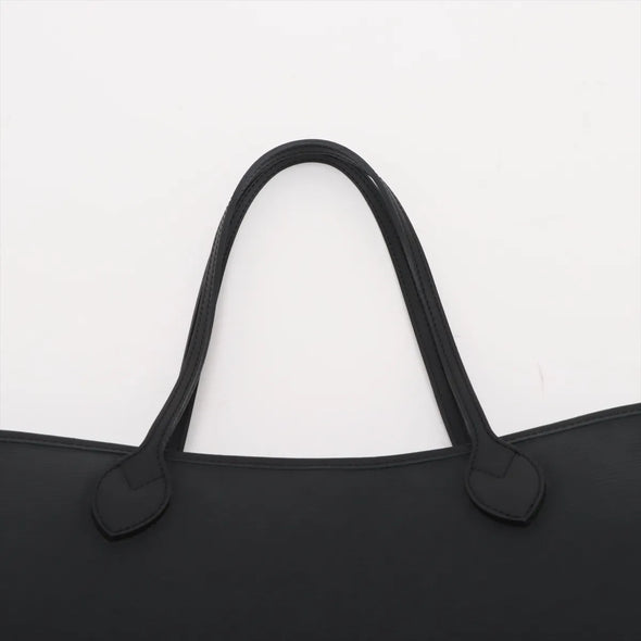 Louis Vuitton Noir Epi Leather Neverfull MM [Clearance Sale]