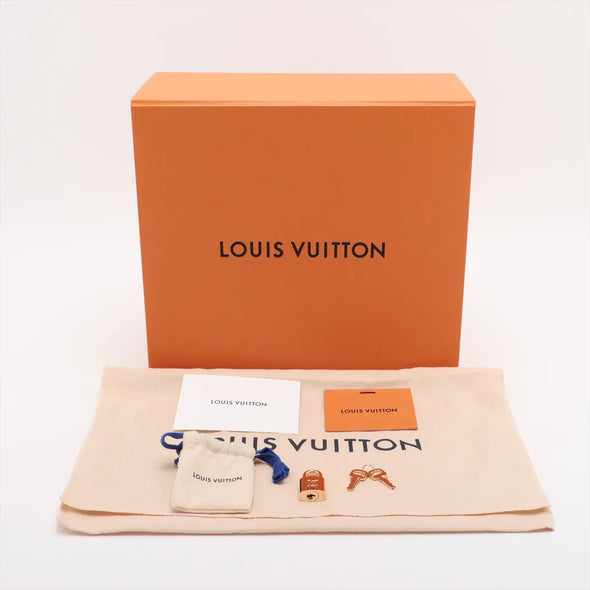 Louis Vuitton Noir Monogram Empreinte Leather Speedy 20  [Clearance Sale]