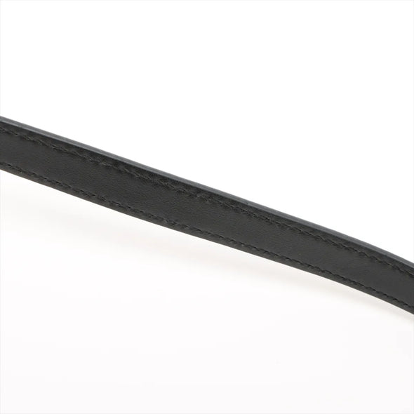 Gucci Black Leather GG Marmont Small Shoulder Bag  [Clearance Sale]