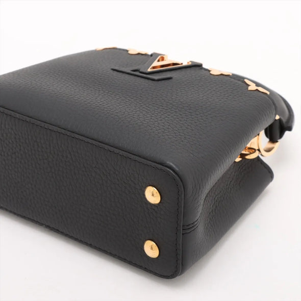 Louis Vuitton Beige Taurillon Leather Capucines BB [Clearance Sale]