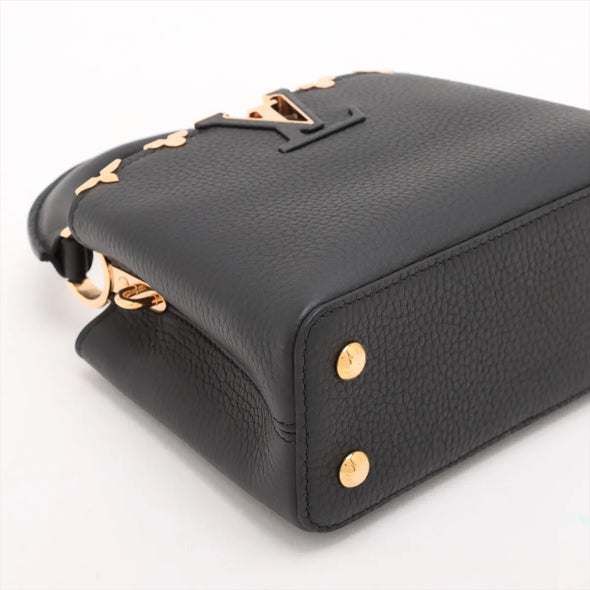 Louis Vuitton Beige Taurillon Leather Capucines BB [Clearance Sale]