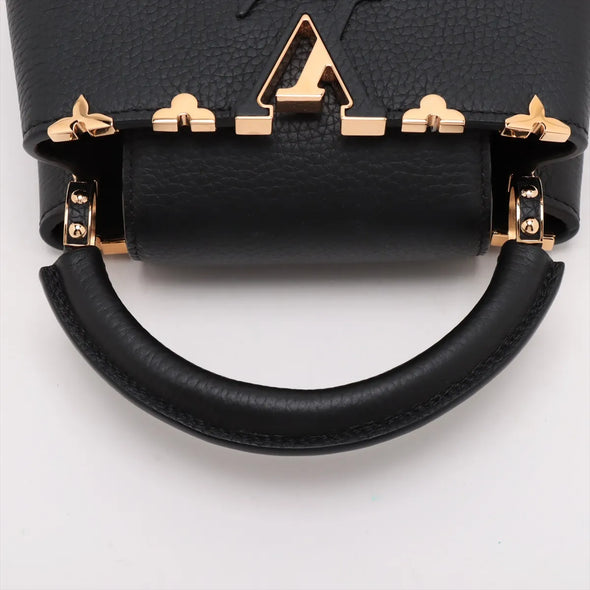 Louis Vuitton Beige Taurillon Leather Capucines BB [Clearance Sale]