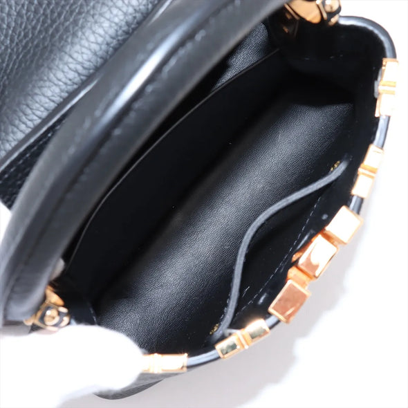 Louis Vuitton Beige Taurillon Leather Capucines BB [Clearance Sale]