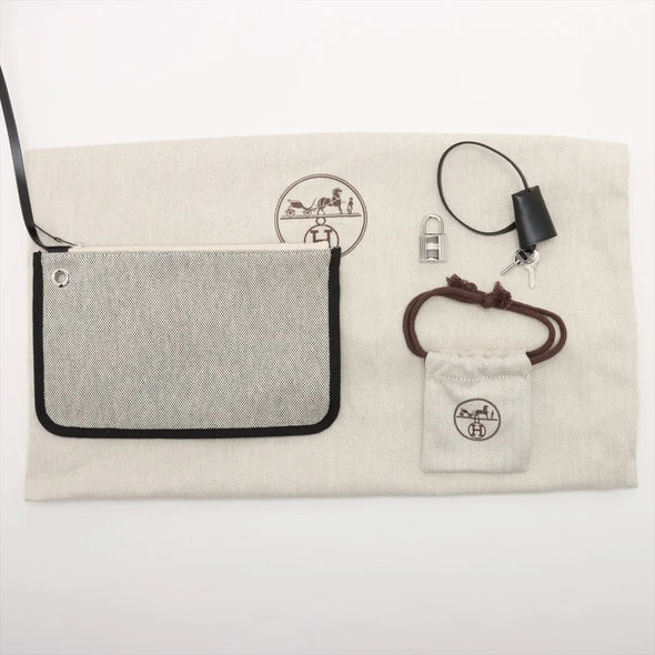 Hermes Black Canvas (2023) Herbag PM [Clearance Sale]