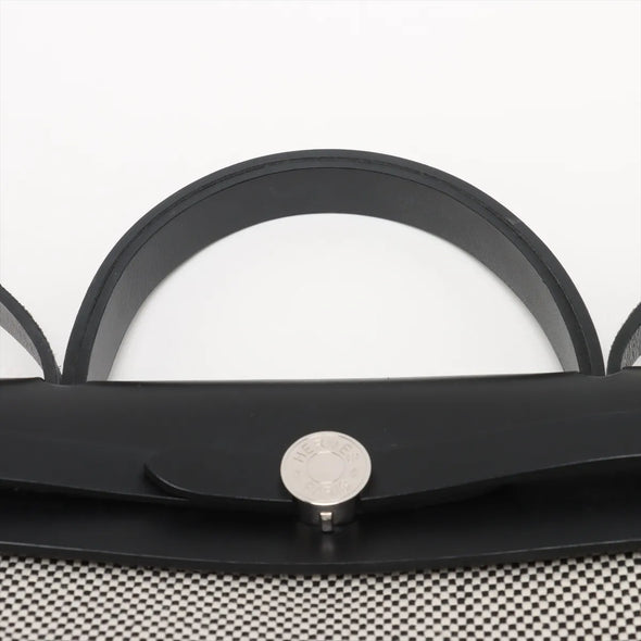 Hermes Black Canvas (2023) Herbag PM [Clearance Sale]