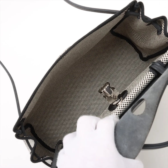 Hermes Black Canvas (2023) Herbag PM [Clearance Sale]
