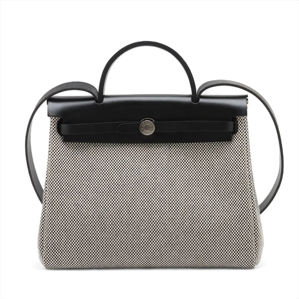 Hermes Black Canvas (2023) Herbag PM [Clearance Sale]